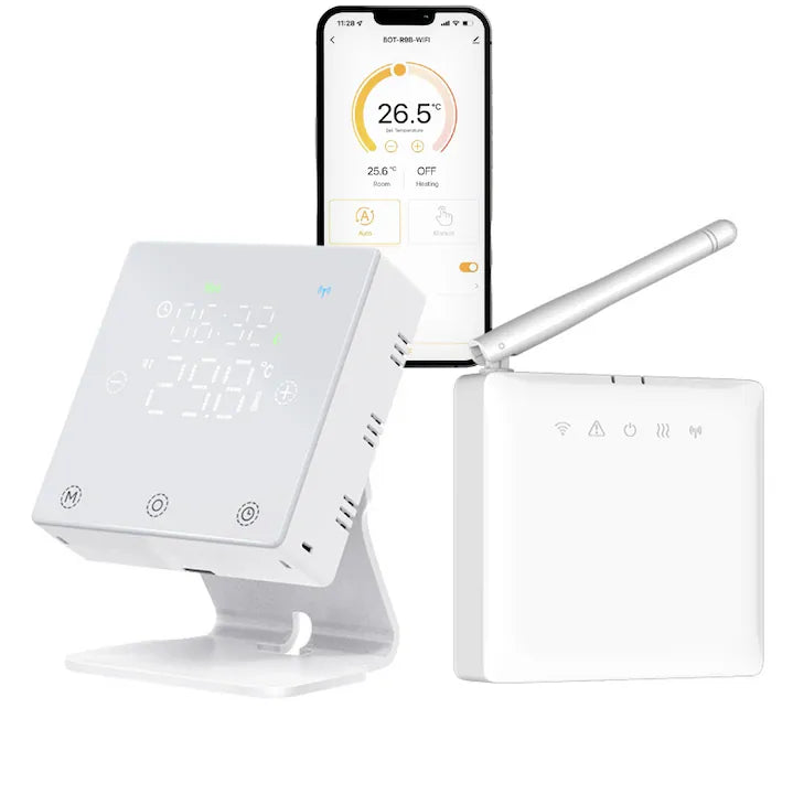 Termostat de ambient inteligent RTI-Tek, WI-FI